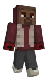 ILIACSOFAM's Minecraft skin wearing the Menace cape
