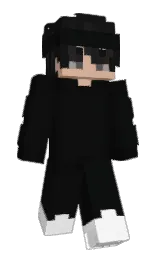 woodsmoke and twilight blue Minecraft skin — Slim model — first worn by Tamariiiiii