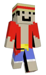 Slim Minecraft skin