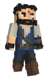 Yozima's Minecraft skin wearing the Migrator cape