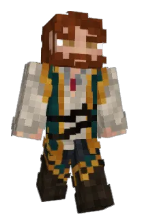 Front of Potsapow's skin