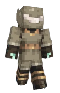 Front of Marajora's skin