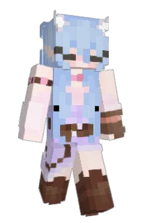 Front of Grrimalkin's skin