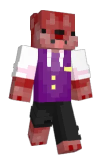 Front of MintMatcha's skin