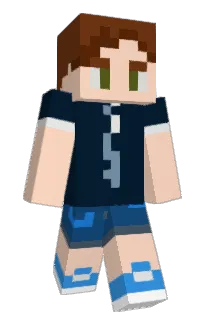 Front of Minecraft skin