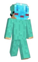 catoat's Minecraft skin wearing the Twisted cape