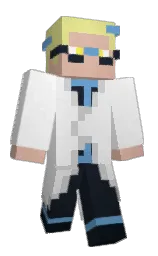 mirage and ebony Minecraft skin — Classic model — first worn by TrainerRedstone7