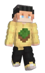 LocalJon's Minecraft skin wearing the Crafter cape