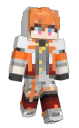 gallery and dusty gray Minecraft skin — Slim model — first worn by maca_santa