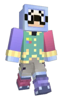 Front of Minecraft skin