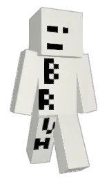 CountlessM2's Minecraft skin wearing the Pan cape