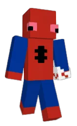 bIowup's Minecraft skin wearing the Yearn cape