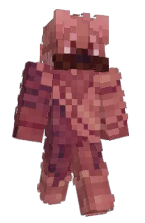 Front of Azedara's skin