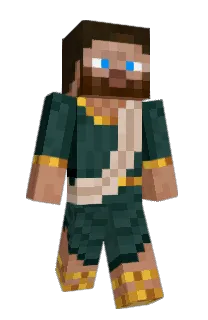 Front of Halius's skin