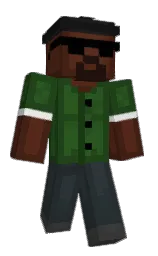 liahty's Minecraft skin wearing the Vanilla cape