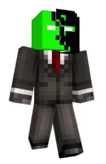 Front of Minecraft skin