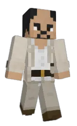 TheOverGod's Minecraft skin wearing the Migrator cape