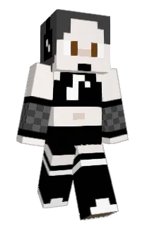 Front of inkysaur's skin