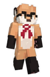 Front of FluffedUpFox's skin