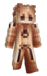 flux78's Minecraft skin wearing the Pan cape