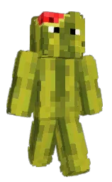 Olisam's Minecraft skin wearing the Migrator cape