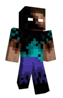 Front of Hikar's skin