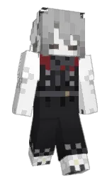 wild sand and silver Minecraft skin — Slim model
