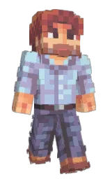 BobRossReborn19's Minecraft skin wearing the Migrator cape