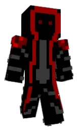 black and mine shaft Minecraft skin — Classic model
