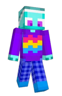 Front of Minecraft skin