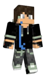 Finnhooo's Minecraft skin wearing the Migrator cape