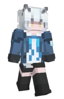 Front of Mimileu's skin