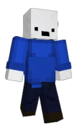 Tuuuni's Minecraft skin wearing the Purple Heart cape