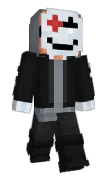 Kadzicu's Minecraft skin wearing the Cherry Blossom cape