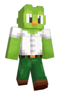 Front of Minecraft skin