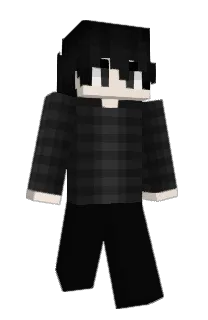 Front of Satanized's skin