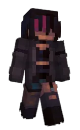 Slim Minecraft skin