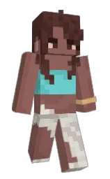 Slim Minecraft skin