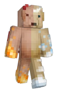 Front of Niilorino's skin