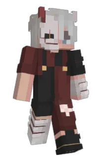 Front of amoster's skin