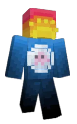 blue zodiac and havelock blue Minecraft skin — Classic model