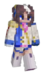 JQEW's Minecraft skin wearing the Pan cape