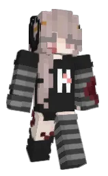 Hasha_Me's Minecraft skin wearing the Follower's cape