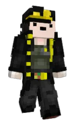 BreadKnight79's Minecraft skin wearing the Vanilla cape