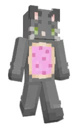 gray and boulder Minecraft skin — Slim model — first worn by porkchopt