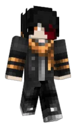 cod gray and double spanish white Minecraft skin — Classic model — first worn by sm1_gegamo_3c6