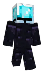 cinder and black Minecraft skin — Classic model