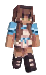 Slim Minecraft skin