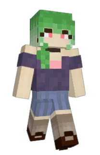 Front of VenomousVenny's skin