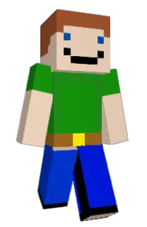 Front of Minecraft skin